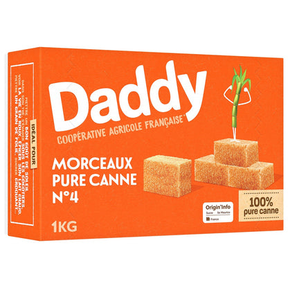 DADDY Reiner Rohrzucker Nr. 4 Stück