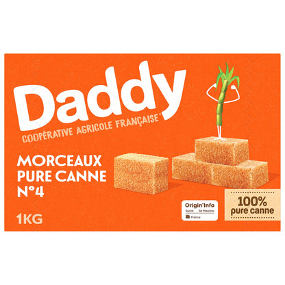DADDY Reiner Rohrzucker Nr. 4 Stück