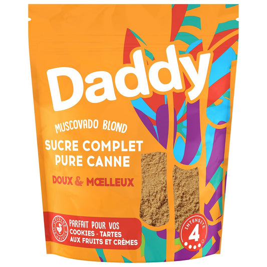 Sucre Complet de Cannes DADDY le paquet de 500g