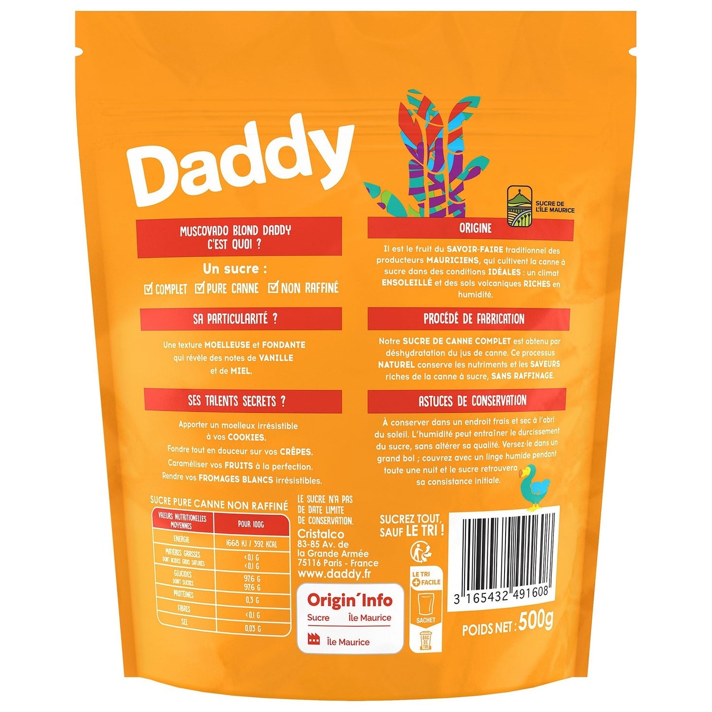 DADDY Vollrohrzucker