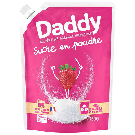Sucre Poudre DADDY la poche de 750g