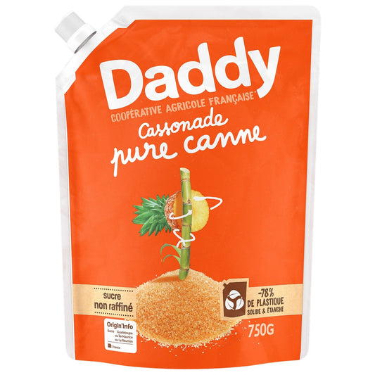Cassonade Pure Canne DADDY la poche de 750g