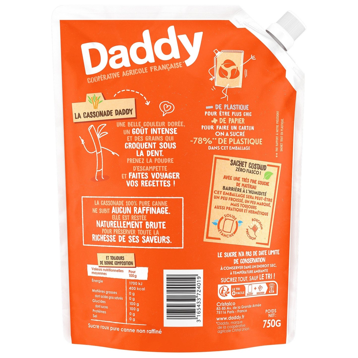 DADDY Reiner Rohrzucker