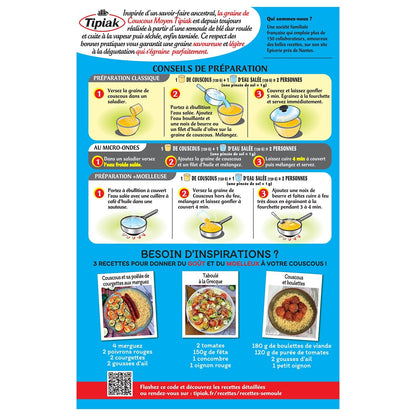 TIPIAK Mittelkorn-Couscous