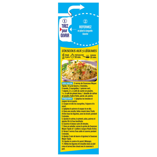 TIPIAK Medium Couscous