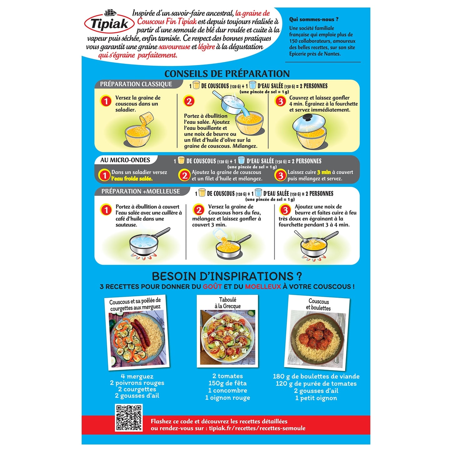 TIPIAK Feiner Couscous