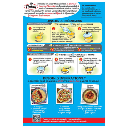 TIPIAK Feiner Couscous