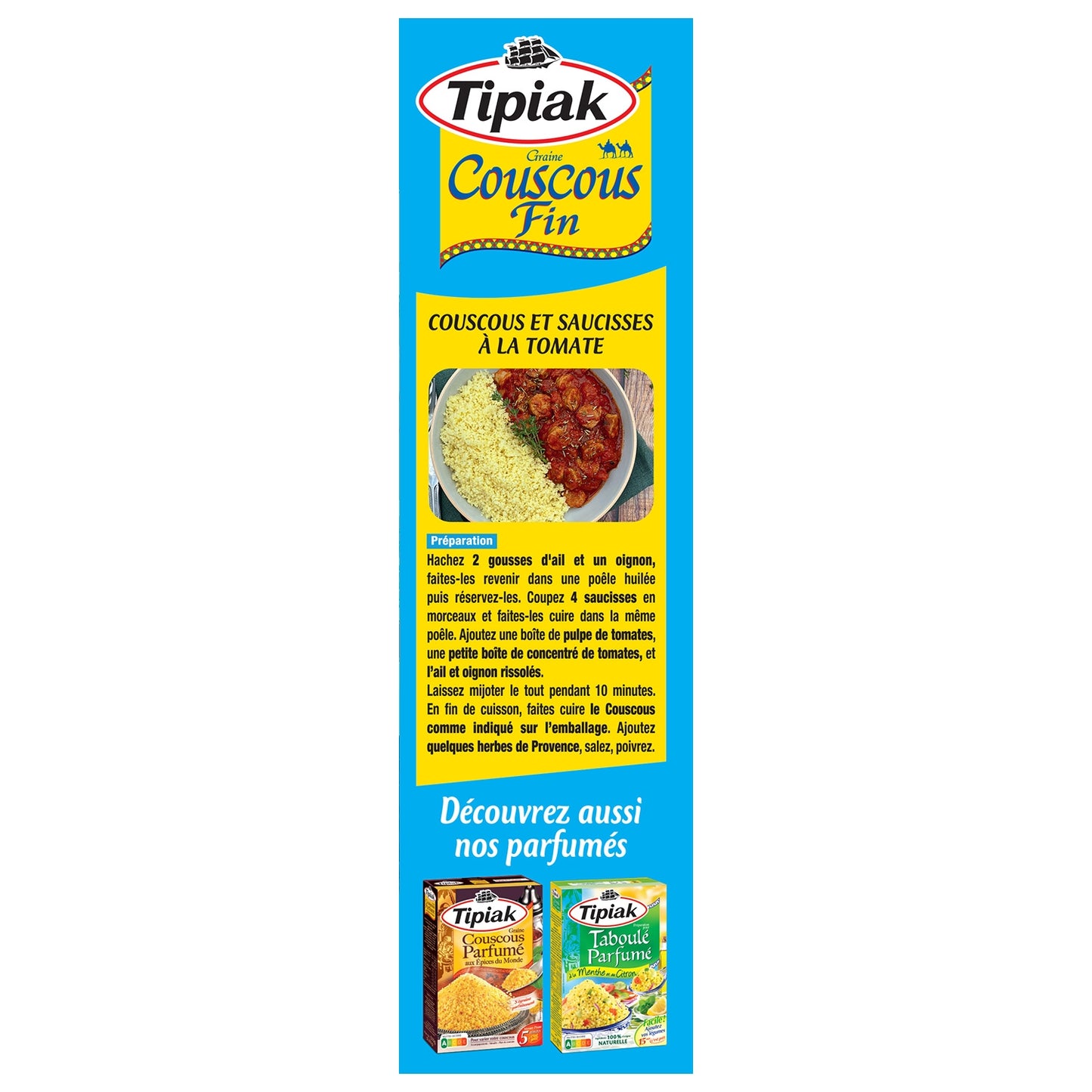 TIPIAK Feiner Couscous