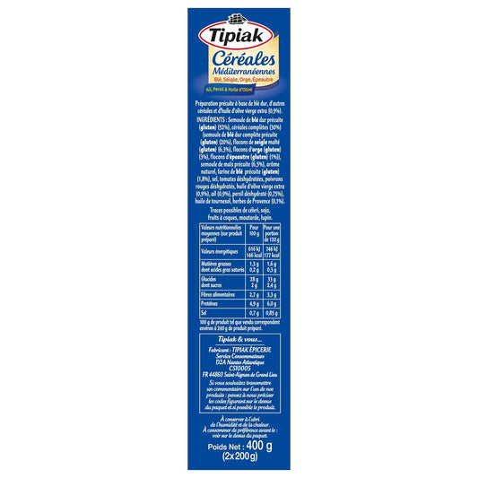 TIPIAK Mediterranean Cereals