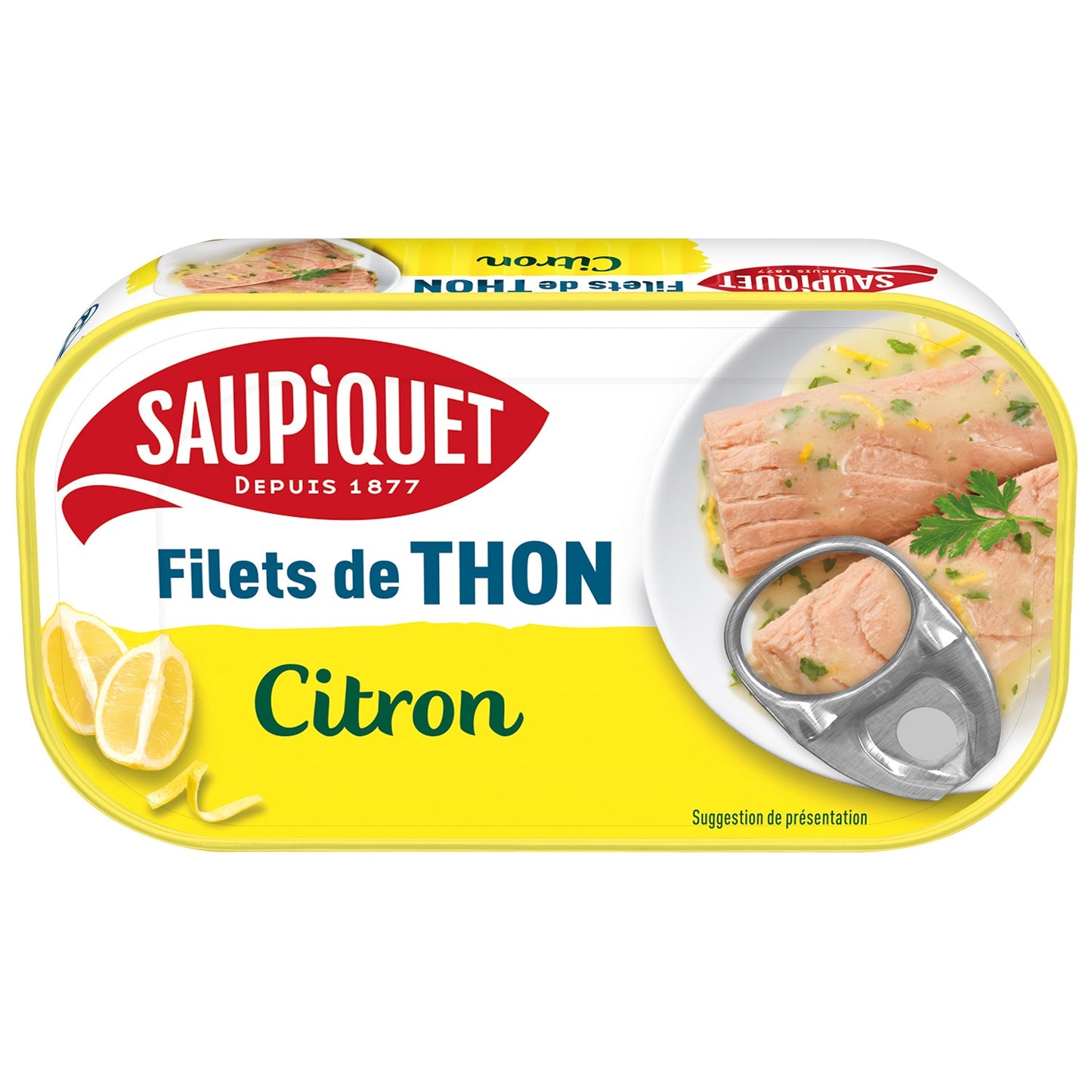 Thunfischfilets mit Zitrone SAUPIQUET