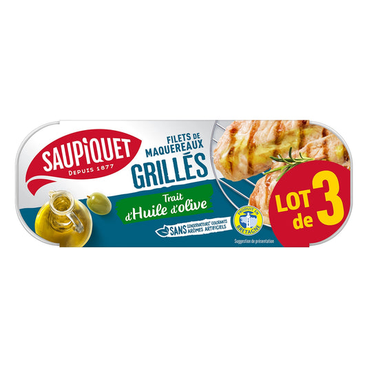 Grilled Mackerel in Olive Oil SAUPIQUET