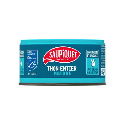 Thon Entier Naturel MSC SAUPIQUET