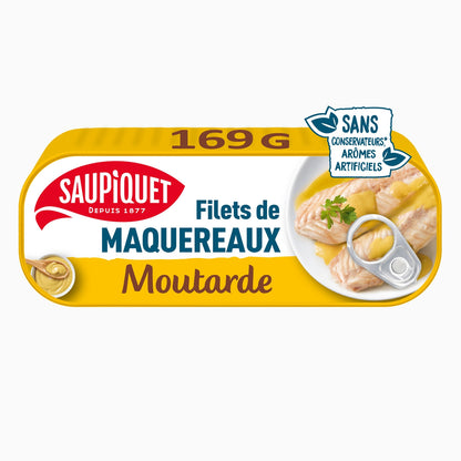 Filets de Maquereaux à la Moutarde SAUPIQUET 