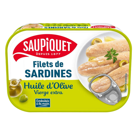 Sardine Fillets in Olive Oil Boneless SAUPIQUET