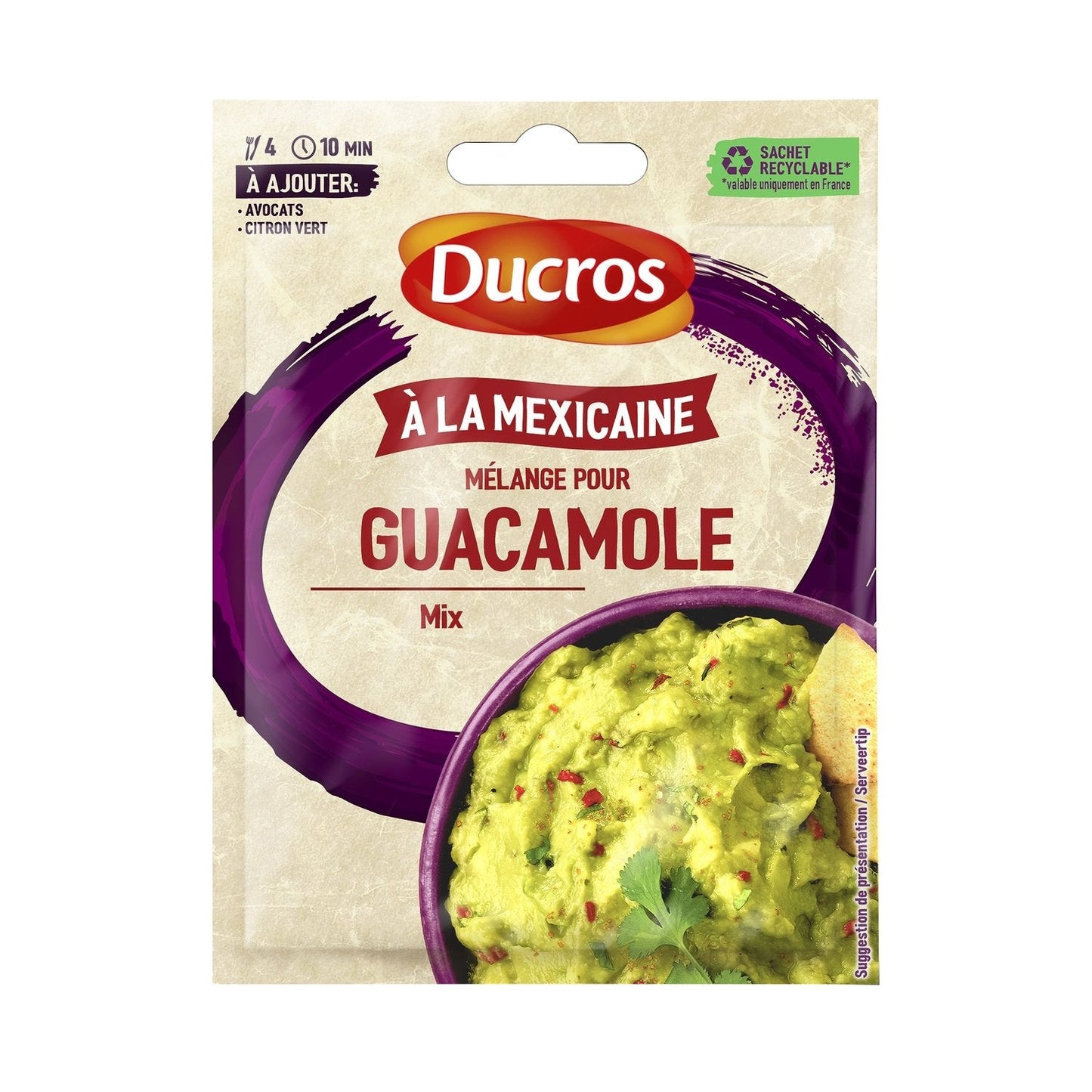 [ANTI-GASPILLAGE] Assaisonnement Guacamole Mexicain DUCROS - Date de durabilité minimale : 01/03/2026