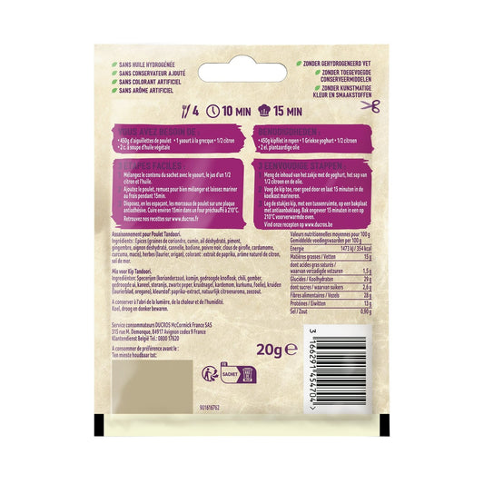 DUCROS Tandoori Chicken Spice Mix