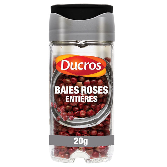 Baies Roses Entières DUCROS le flacon de 20 g