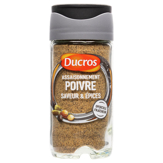 Poivre Saveur Moulu DUCROS le flacon de 40g