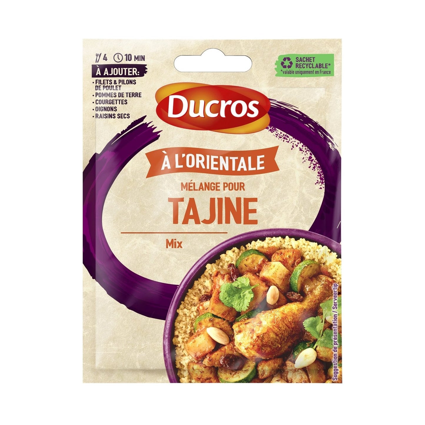 [ANTI-GASPILLAGE] Mélange d'Épices Tajine Marocain DUCROS - Date de durabilité minimale : 21/03/2026