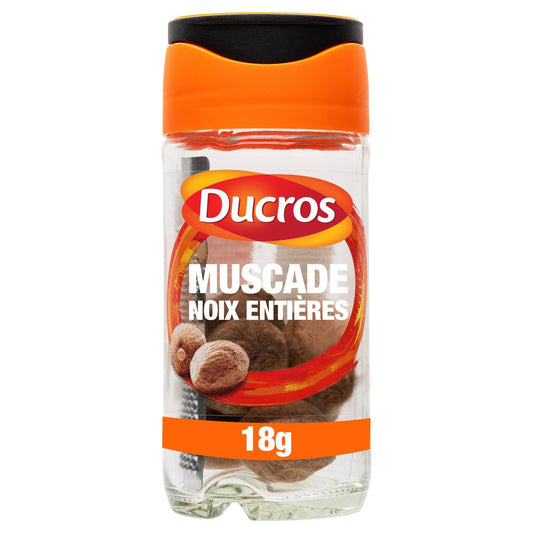 Muscade Noix Entières DUCROS le flacon de 18 g