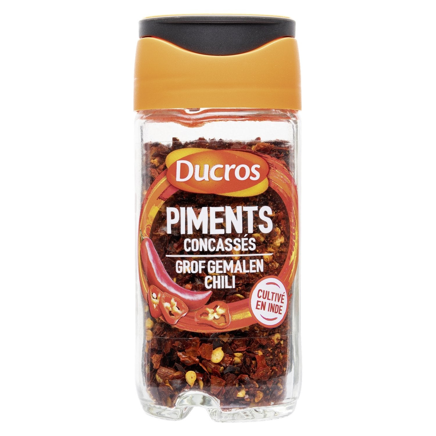 Piments Concassés DUCROS le flacon de 29g