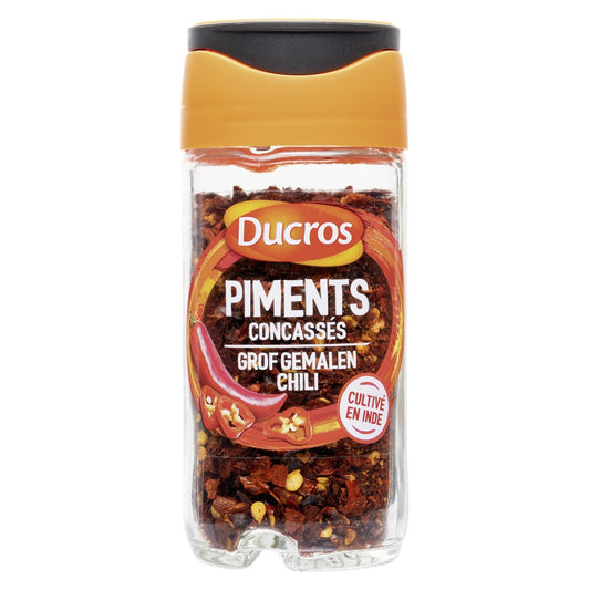 Piments Concassés DUCROS le flacon de 29g