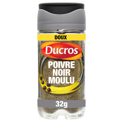 DUCROS Mild Ground Black Pepper Strength 5