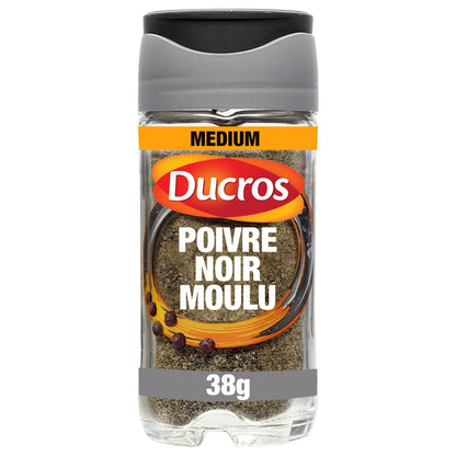 Ground Black Pepper Strength 8 DUCROS