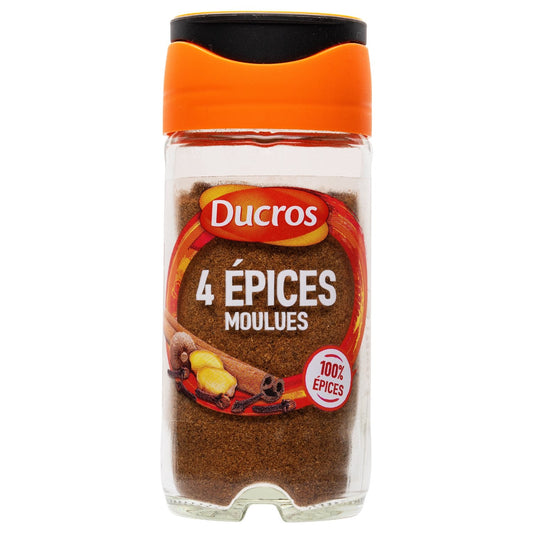 Quatre Épices Moulues DUCROS le flacon de 37 g