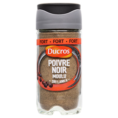 Poivre Noir Moulu Sri Lanka DUCROS