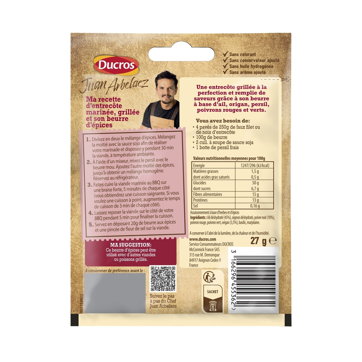 DUCROS Mediterrane Barbecue-Mischung