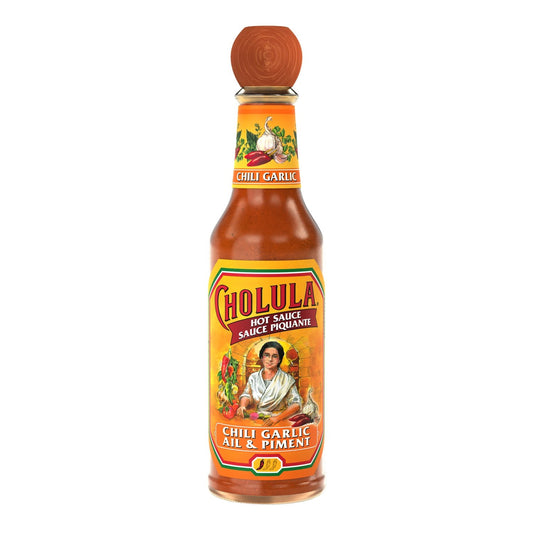 Sauce Piquante Ail et Piment CHOLULA le flacon de 150ml
