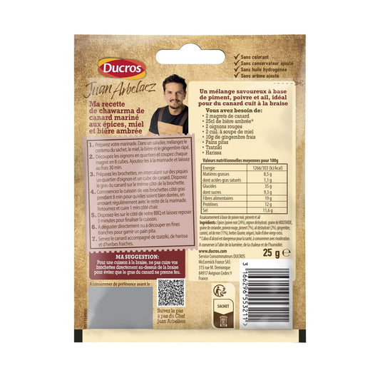 Mélange pour Brochette de Canard DUCROS