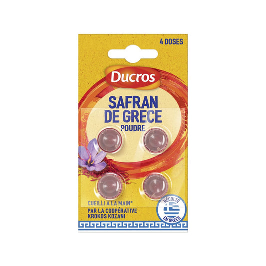 Epice Safran de Grèce en Poudre DUCROS le lot de 4 doses