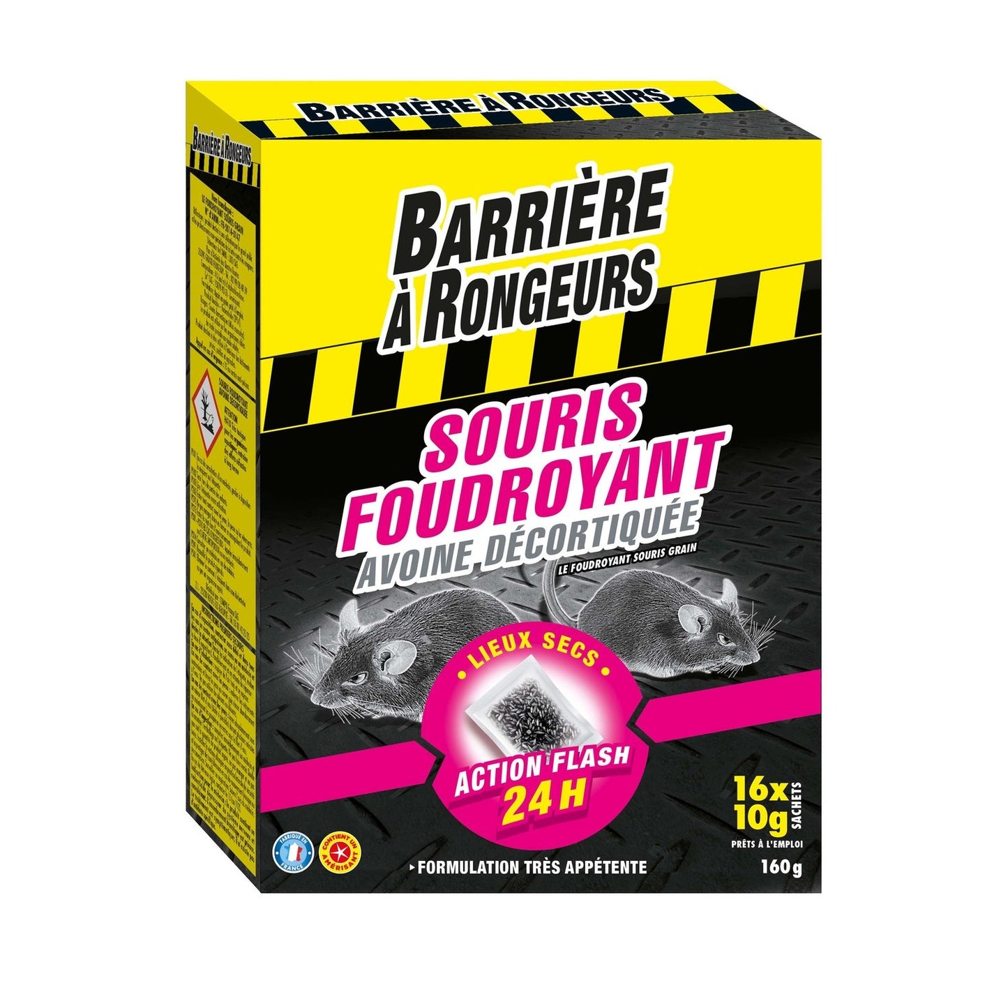 Anti Mouse Lightning Bait on Cereals 160 G RODENT BARRIER