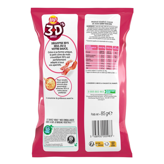 3D'S Bacon Flavored Appetizer Biscuits