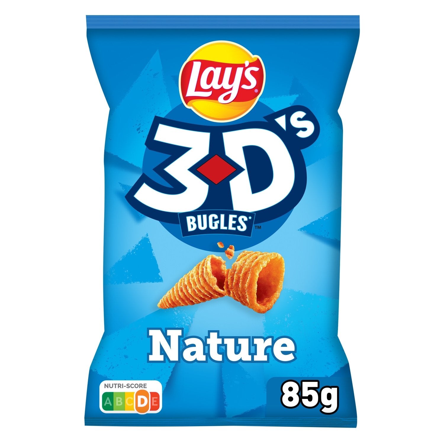 Biscuits Apéritifs Goût Nature 3D'S le sachet de 85g