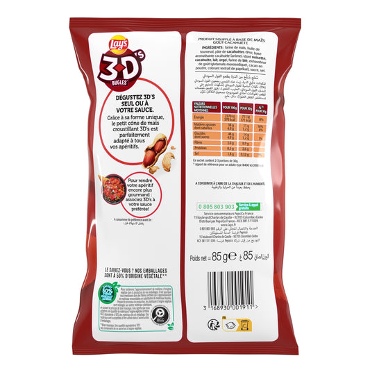 3D'S Peanut Flavored Snack Biscuits