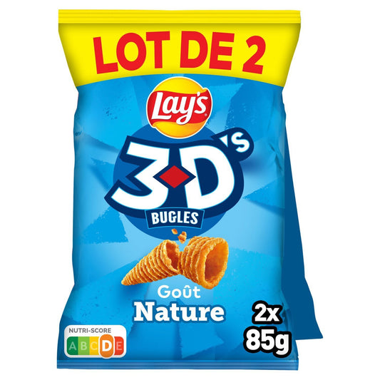 LAY'S 3D Natural Flavored Aperitif Biscuits