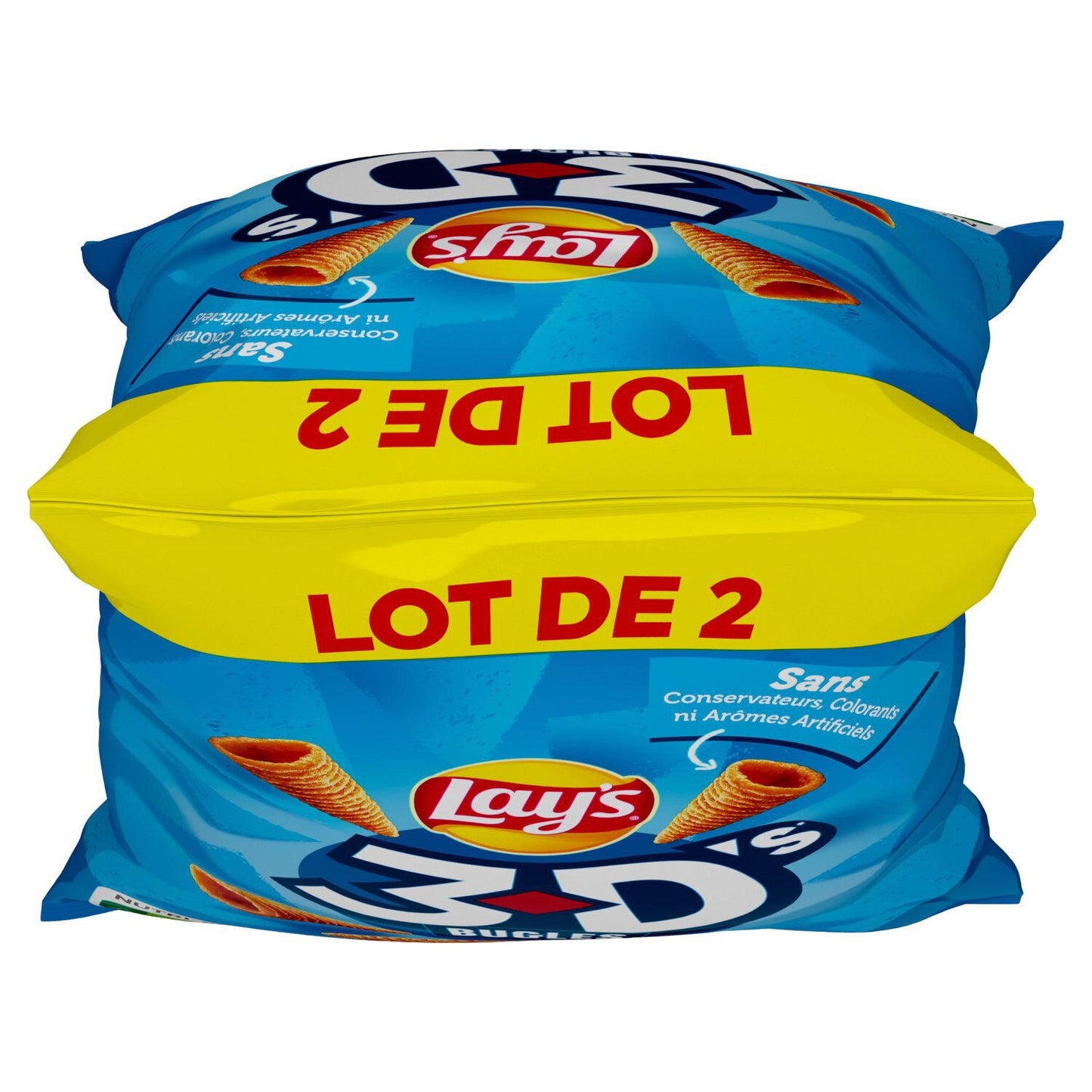 LAY'S 3D Natural Flavored Aperitif Biscuits