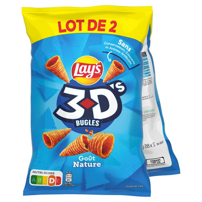 LAY'S 3D Natural Flavored Aperitif Biscuits