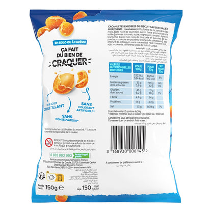 Cacahuètes Enrobées Saveur Nature BENENUTS TWINUTS