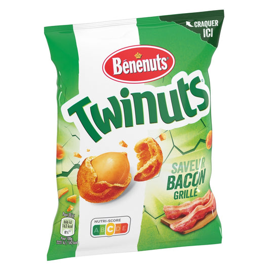 BENENUTS TWINUTS Bacon Flavor Coated Peanuts