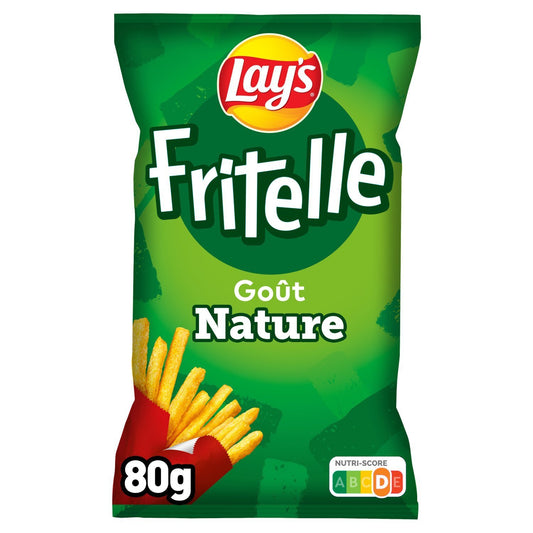 Biscuits Apéritifs Saveur Nature LAY'S FRITELLE le sachet de 80g
