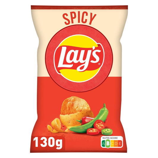 Chips Saveur Spicy Epicée LAY'S le sachet de 130g