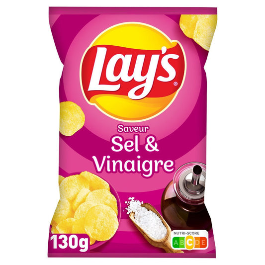 LAY'S Salt &amp; Vinegar Flavored Chips