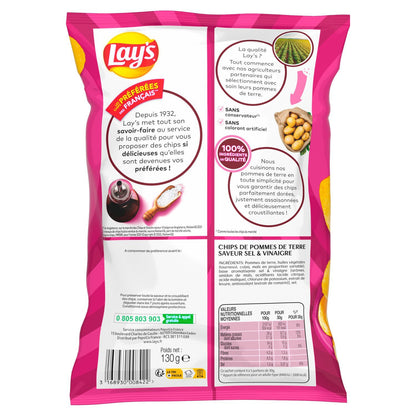 LAY'S Salt &amp; Vinegar Flavored Chips