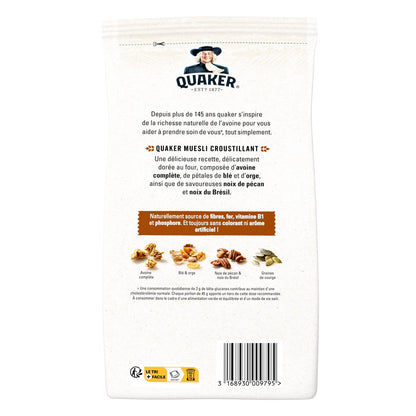 QUAKER Knuspriges Müsli mit Pekannüssen und Paranüssen