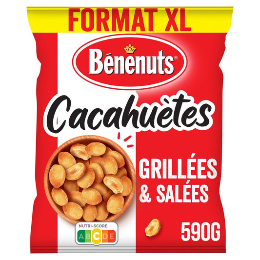 Cacahuètes Salées BENENUTS le sachet de 590g