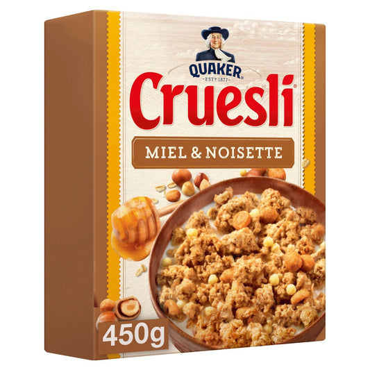 QUAKER Cruesli Honey and Hazelnut Cereal